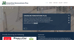 Desktop Screenshot of greenlinerenovations.com